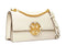 Tory Burch Miller Ivory Leather Shoulder Bag Single Strap Satchel Handbag Bag Gold Chain Strap New
