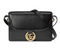 Gucci Black Ring Michel Gg Handbag Calf Azazlea Box Leather Gold Bag Itay NEW