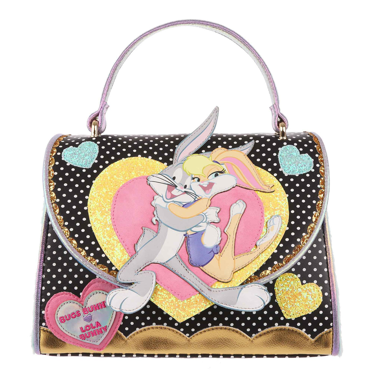 Irregular Choice Running Around Bag Looney Tunes Handbag Bag NEW Irregular Choice Looney Tunes Bugs Bunny KNOCK KNOCK JOKE  main image 3