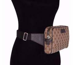 Gucci Guccissima Crystal Monogram Belt Bag Fanny Pack in Good