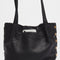 Hammitt Oliver Medium Dapple Calf Hair Purse Black Leather Bag Handbag New