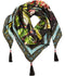 Johnny Was Janie Favorite Iris Whisper Long Swing Tee Floral Shirt Top Black NEW