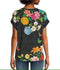 Johnny Was Blooming Breeze Pullover Hoodie Sweatshirt Floral Grey Black Top NEW