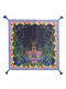 Johnny Was Laurel Canyon Paisley Tie Cozy Blanket Reversible Floral Home Navy Blue NEW