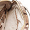 Michael Kors Smythe Dark Leather Dome Satchel Blush Shoulder Bag Purse Cream New