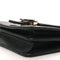 Gucci GG Dollar Interlocking Marmont Leather Black Silver Shoulder Bag Purse New