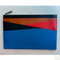 Longchamp Ruban Clutch Black Handbag Le Foulonne Bag Blue Orange Leather Wallet New