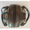 Gucci Small Basketball Red Brown Stripe Round Canvas Leather Handbag Bag NEW