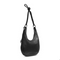 Michael Kors Micro Stud Rhea Leather Slouchy Shoulder Bag Black Handbag Zip Purse New