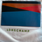 Longchamp Ruban Clutch Black Handbag Le Foulonne Bag Blue Orange Leather Wallet New