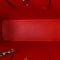 Christian Louboutin Cabata Small Leather Multicolor Red Tote Bag Pouch Italy NEW