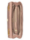 Tory Burch Kira Roll Brass Chevron Moon Pink Purse Bag Shoulder Bag Quilted New