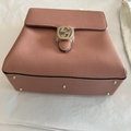 Gucci Borsa Dollar Calf Soft Pink Handbag Leather Top Shoulder Interlocking G Crossbody Chain Bag