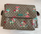 Gucci Supreme Mushroom Canvas Baby Diaper Changing Bag Italy Handbag New