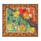 Johnny Was Oz Cozy Blanket Reversible Home Lounge Weighted Floral Yellow Bag New