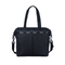 LeSportsac Nylon Top Handle Tote Bag Black Core Crossbody Denim Pique Handbag New