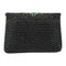 Mary Frances Traditions Black Chain Crossbody Special Bag Bead Handbag Purse NEW