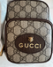 Gucci Neo Vintage Logo Mini Beige Ebony GG Brown Italy Shoulder Bag Handbag New