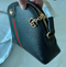 GUCCI Calfskin GG Web Ophidia Dome Small Gold Black Shoulder Bag Handbag NEW