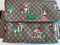 Gucci Supreme Mushroom Canvas Baby Diaper Changing Bag Italy Handbag New