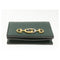 Gucci Zumi Chain Mini Bag Vintage Green Leather Card Case Gold Italy Handbag NEW