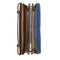 Tory Burch Miller Wallet Crossbody Handbag Leather Bag Caramel Corn Blue NEW
