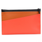 Longchamp Ruban Black Handbag Le Foulonne Bag Blue Orange Leather Wallet NEW