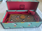 Gucci GG Disney X Mickey Mouse Zip Around Tan Gold Brown Purse Wallet Italy NEW