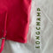 Longchamp Lm Cuir Large Top Handle Tote Pink Rose Bag Leather Handbag Purse New