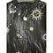 Johnny Was Andromeda Tiered Field Dress Slip V Neck Black Embroidery Star New