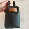 Burberry Baby Triple Stud Leather Belt Tote Bag Top Handle Black Handbag NEW