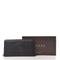 Gucci Soho GG Leather Black Long Wallet Zip Around Large Italy Handbag Purse NEW