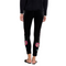 Johnny Was Sidonia Velvet Legging Pant Special Floral Embroidery Pants Black NEW