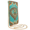 Mary Frances Moroccan Days Purse Crossbody Phone Bag Handbag Aqua Blue Multi NEW