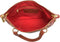 Hammitt Daniel Redwood Lizard Red Gold Medium Leather Bag Purse GOLD NEW