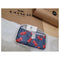 Coach Noa Pop Up Messenger Cherry Bag Leather Handbag Chambray Blue Red Purse NEW