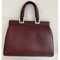 Gucci Zumi Gold Wine Red Shoulder Bag Top Handle Handbag Leather Bordeaux NEW