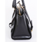 Michael Kors Selma Chevron Satchel Black Leather Tote Top Handle Handbag Bag New