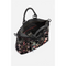Johnny Was Dreamer Overnight Tote Bag Weekender Leather Handbag Purse Black NEW