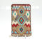 Mary Frances Turquoise Power Cell Phone Crossbody Pouch Bag Cream Red Beaded NEW