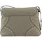 Ralph Lauren Morley Foldover Flap Crossbody Shoulder Bag Porcini Grey Purse New