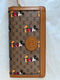 Gucci GG Disney X Mickey Mouse Zip Around Tan Gold Brown Purse Wallet Italy NEW