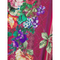 Johnny Was Bethia Cap Sleeve Night Dress Floral Cotton V Neck Flowers Purple NEW