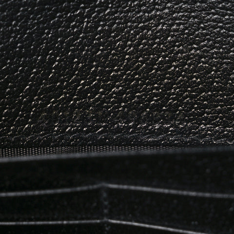 Gucci Dionysus GG Mini Chain Wallet Black Denim Handbag Silver Italy Bag NEW