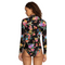 Johnny Was Sognatore Neros Sleep Robe Home Lounge Wear Floral Cotton Black New
