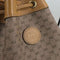 GUCCI GG Disney X Mickey Mouse Print Bucket Leather Tan Brown Italy Bag Mini NEW