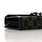 Gucci Dionysus GG Mini Chain Wallet Black Denim Handbag Silver Italy Bag NEW