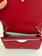 Gucci Soho Red GG Crossbody Wallet Leather Handbag Shoulder Purse Bag Italy NEW