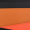 Longchamp Ruban Clutch Black Handbag Le Foulonne Bag Blue Orange Leather Wallet New