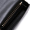 Gucci GG Black Crossbody Handbag Calf Leather Gold Chain Purse Bag Italy NEW